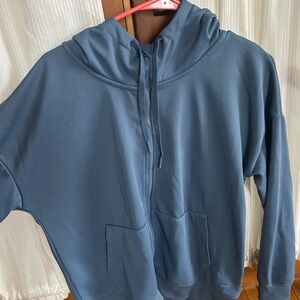 Mondetta Blue women’s Zip-Up Jacket